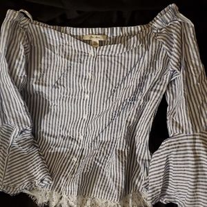 Striped Blouse by Ella Moon